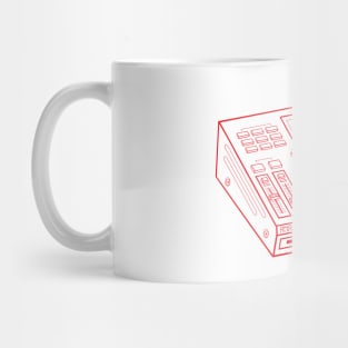 Beat Maker (Red Lines) Analog / Music Mug